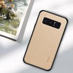 MOFI Shockproof TPU + PC + Cloth Case for Galaxy Note 8 (Gold)