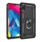 Armor Shockproof TPU + PC Protective Case for Galaxy M10, with 360 Degree Rotation Holder (Black)