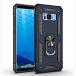Armor Shockproof TPU + PC Protective Case for Galaxy S8 Plus, with 360 Degree Rotation Holder(Blue)
