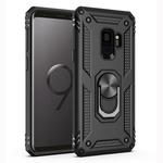 Armor Shockproof TPU + PC Protective Case for Galaxy S9, with 360 Degree Rotation Holder (Black)