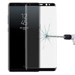 For Galaxy Note 8 0.3mm 9H Surface Hardness 3D Explosion-proof Full Screen Tempered Glass Film(Black)