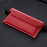 For Huawei Mate Xs Envelope Genuine Leather Horizontal Flip Case(Red)