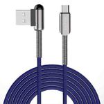 awei CL-23 2m 2.4A USB to USB-C / Type-C Fast Charging + Data Transmission Cable (Blue)