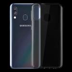 0.75mm Ultrathin Transparent TPU Soft Protective Case for Samsung Galaxy A40