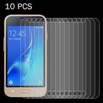 10 PCS for Galaxy J1 Mini / J1 Nxt / J105 0.26mm 9H Surface Hardness 2.5D Explosion-proof Tempered Glass Screen Film