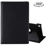 Litchi Texture Horizontal Flip 360 Degrees Rotation Leather Case for Galaxy Tab S5e 10.5 T720 / T725, with Holder (Black)