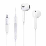 JOYROOM JR-EP1 1.2m 3.5mm Plug Wire Control In-Ear Earphone(White)