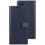 For Samsung Galaxy S21 5G GOOSPERY Mansoor Series Crazy Horse Texture Horizontal Flip Leather Case With Bracket & Card Slot & Wallet (Navy Blue)
