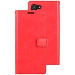 For Samsung Galaxy S21 5G GOOSPERY Mansoor Series Crazy Horse Texture Horizontal Flip Leather Case With Bracket & Card Slot & Wallet (Red)