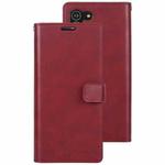 For Samsung Galaxy S21 5G GOOSPERY Mansoor Series Crazy Horse Texture Horizontal Flip Leather Case With Bracket & Card Slot & Wallet (Wine Red)