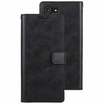 For Samsung Galaxy S21+ 5G GOOSPERY Mansoor Series Crazy Horse Texture Horizontal Flip Leather Case With Bracket & Card Slot & Wallet (Black)