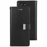 For Samsung Galaxy S21 5G GOOSPERY RICH DIARY PU + TPU Crazy Horse Texture Horizontal Flip Leather Case with Card Slots & Wallet (Black)