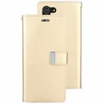 For Samsung Galaxy S21+ 5G GOOSPERY RICH DIARY PU + TPU Crazy Horse Texture Horizontal Flip Leather Case with Card Slots & Wallet (Gold)