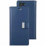 For Samsung Galaxy S21+ 5G GOOSPERY RICH DIARY PU + TPU Crazy Horse Texture Horizontal Flip Leather Case with Card Slots & Wallet (Navy Blue)
