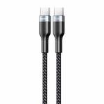 REMAX RC-174C PD 100W USB-C / Type-C to USB-C / Type-C Sury 2 Fast Charging Data Cable, Cable Length: 1m (Black)