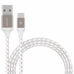 MOMAX 1m 3A USB to Type-C / USB-C Braided Data Sync Charge Cable(Champagne Gold)