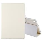 Litchi Texture Horizontal Flip Leather Case for Galaxy Tab S5e 10.5 T720 / T725, with Holder(White)