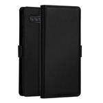 DZGOGO MILO Series PC + PU Horizontal Flip Leather Case for Samsung Galaxy S10e, with Holder & Card Slot & Wallet(Black)