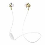 WK V28 Magnetic In-ear Wireless Bluetooth 5.0 Sports Earphone Support TF Card (White)