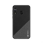 PINWUYO Honors Series Shockproof PC + TPU Protective Case for Galaxy M30 (Black)