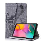 Map Texture Horizontal Flip Leather Case for Galaxy Tab A 10.1 (2019) T510 / T515,  with Holder & Card Slots & Wallet, Random Texture Delivery