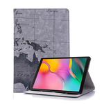 Map Texture Horizontal Flip Leather Case for Galaxy Tab S5e 10.5 T720 / T725,  with Holder & Card Slots & Wallet, Random Texture Delivery
