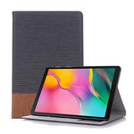 Cross Texture Horizontal Flip Leather Case for Galaxy Tab S5e 10.5 T720 / T725, with Holder & Card Slots & Wallet (Grey)