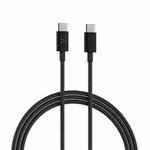 Original Xiaomi Youpin ZMI AL301 3A PD USB-C / Type-C to USB-C / Type-C Fast Charging Data Cable, Cable Length: 1.5m(Black)