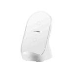 Original Huawei CP62R 50W Max Qi Standard Super Fast Charging Vertical Wireless Charger Stand with Type-C Cable + Adapter Set (White)