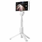 Huawei One-piece Retractable Wireless Bluetooth Selfie Stick with Magnetic Tripod, Mobile Phone Holder Expansion Size: 56-85mm (White)