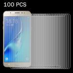 100 PCS For Galaxy J7(2016) / J710 0.26mm 9H Surface Hardness 2.5D Explosion-proof Tempered Glass Screen Film