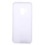 For Galaxy S9 Inside and Outside Frosted TPU Protective Back Cover Case(White)
