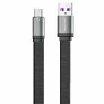 WK WDC-156a 6A Type-C / USB-C Fast Charging Cable, Length: 1.5m(Black)