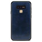 MOFI Shockproof TPU + PC + Leather Pasted Case for Galaxy Note 9(Blue)