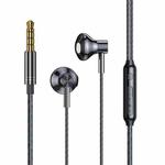 WK King Kong Series YC01 3.5mm Music Call Wired Earphone (Silver)