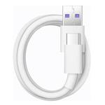 Original Huawei SuperCharge 1m TPE 5A Rapid USB Type-C Cable(White)