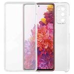 For Samsung Galaxy S20 FE 5G PC+TPU Ultra-Thin Double-Sided All-Inclusive Transparent Case