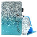 For Galaxy Tab A 8.0  / T380 & T385 Smile Pattern Horizontal Flip Leather Case with Holder & Card Slots