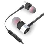 awei ES-20TY TPE In-ear Wire Control Earphone with Mic, For iPhone, iPad, Galaxy, Huawei, Xiaomi, LG, HTC and Other Smartphones(Black)