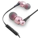 awei ES-50TY TPE In-ear Wire Control Earphone with Mic, For iPhone, iPad, Galaxy, Huawei, Xiaomi, LG, HTC and Other Smartphones(Rose Gold)