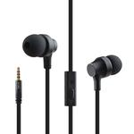 awei ES910i TPE In-ear Wire Control Earphone with Mic, For iPhone, iPad, Galaxy, Huawei, Xiaomi, LG, HTC and Other Smartphones(Black)