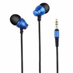awei ES-Q6 Nylon Weave In-ear Earphone, Cable Length: 1.2m, For iPhone, iPad, Galaxy, Huawei, Xiaomi, LG, HTC and Other Smartphones(Blue)