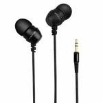 awei ES-Q8 Nylon Weave In-ear Earphone, For iPhone, iPad, Galaxy, Huawei, Xiaomi, LG, HTC and Other Smartphones(Black)