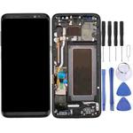 Original LCD Screen + Original Touch Panel with Frame for Galaxy S8 / G950 / G950F / G950FD / G950U / G950A / G950P / G950T / G950V / G950R4 / G950W / G9500(Black)