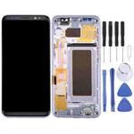Original LCD Screen + Original Touch Panel with Frame for Galaxy S8 / G950 / G950F / G950FD / G950U / G950A / G950P / G950T / G950V / G950R4 / G950W / G9500(Grey)
