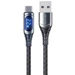 WK WDC-167 20W Micro USB Intelligent Digital Display Charging Data Cable, Length: 1m