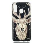 Deer Pattern Noctilucent TPU Soft Case for Galaxy A40