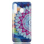 Colorful Sun Flower Pattern Noctilucent TPU Soft Case for Galaxy A50