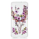 Sika Deer Pattern Noctilucent TPU Soft Case for Galaxy A70