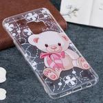 For Galaxy S9 Bear Pattern TPU Soft Protective Back Case